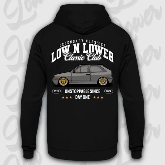 Mockup Stand hoodie teeinblue -      