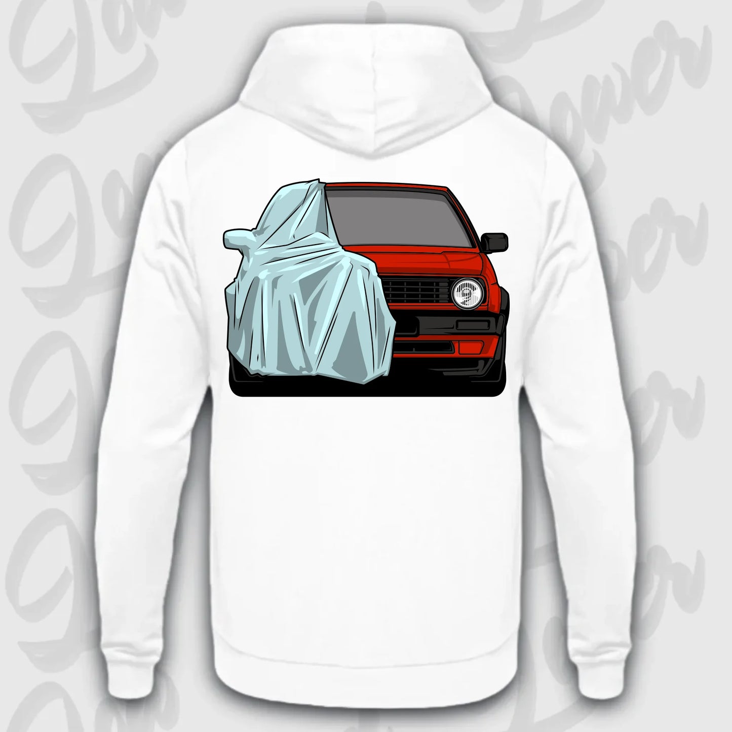 Mockup Stand hoodie teeinblue - Shirt stand 2