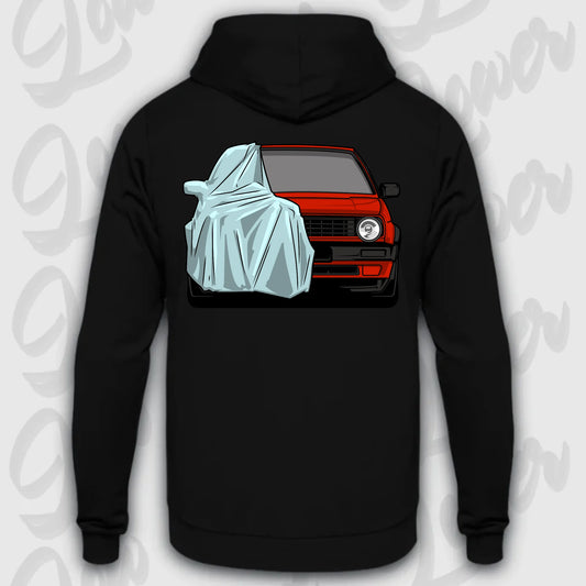 Mockup Stand hoodie teeinblue -      