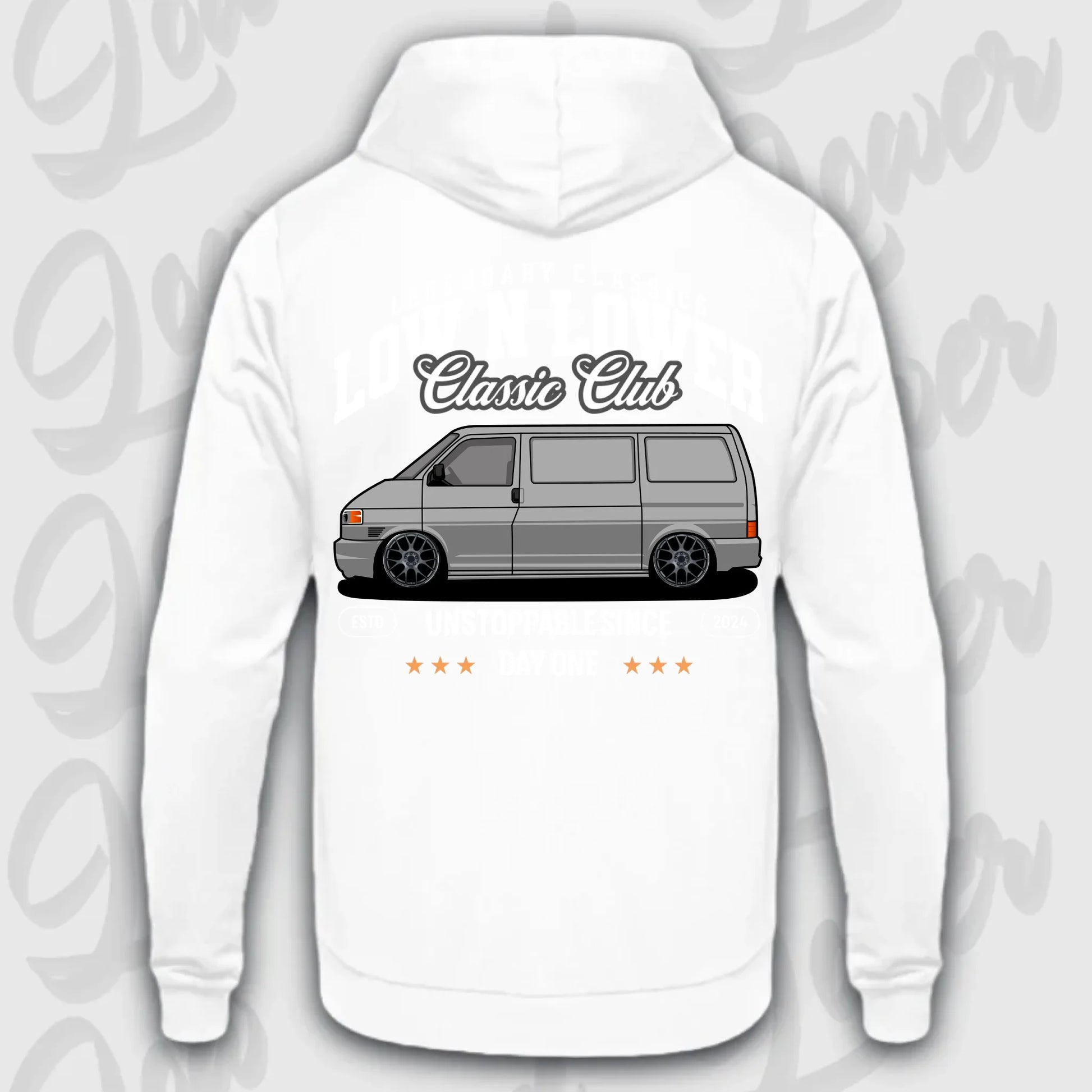 Mockup Stand hoodie teeinblue - Shirt stand 2