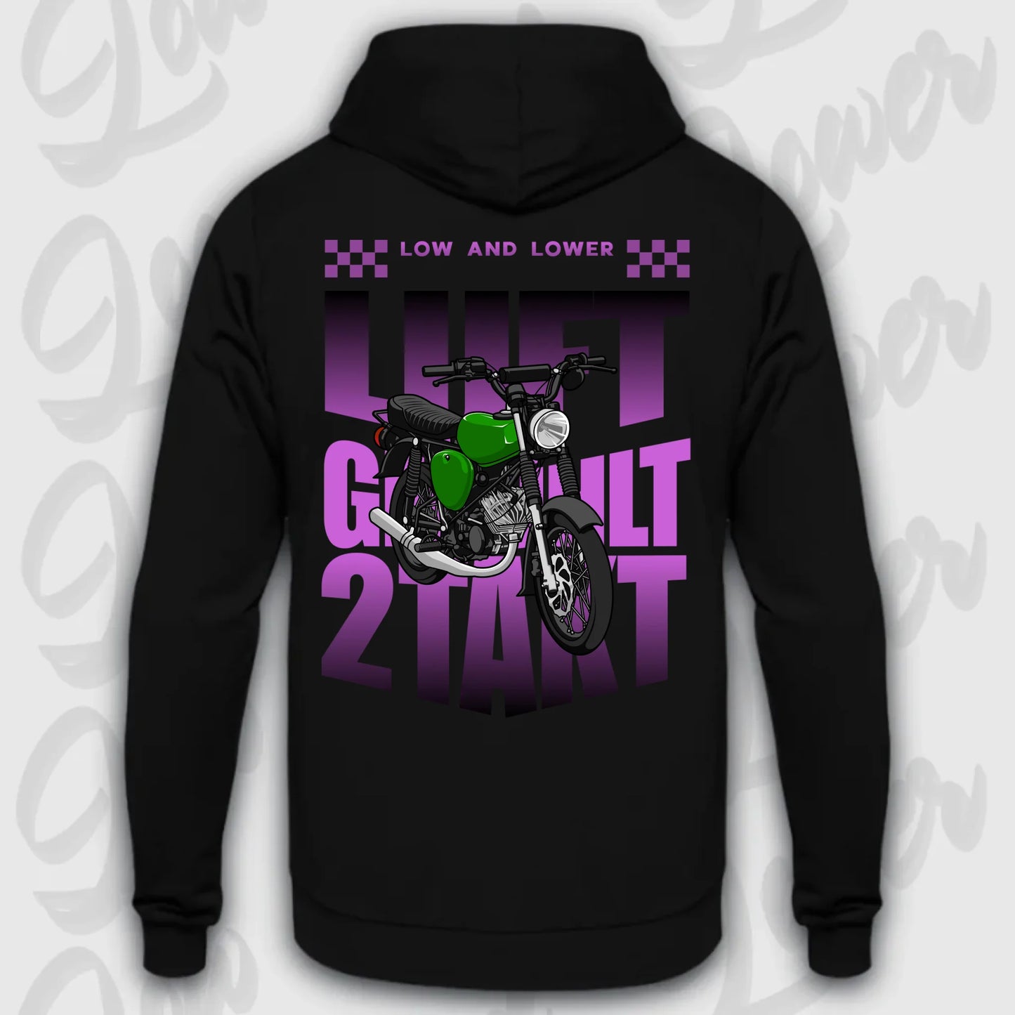 Mockup Stand hoodie teeinblue -      