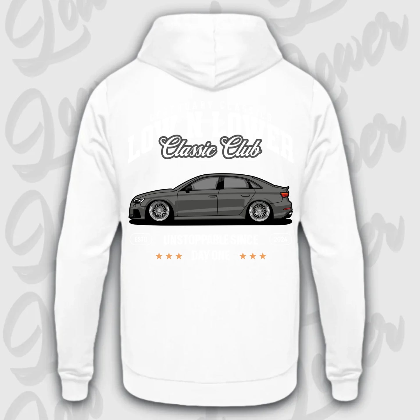 Mockup Stand hoodie teeinblue - Shirt stand 2