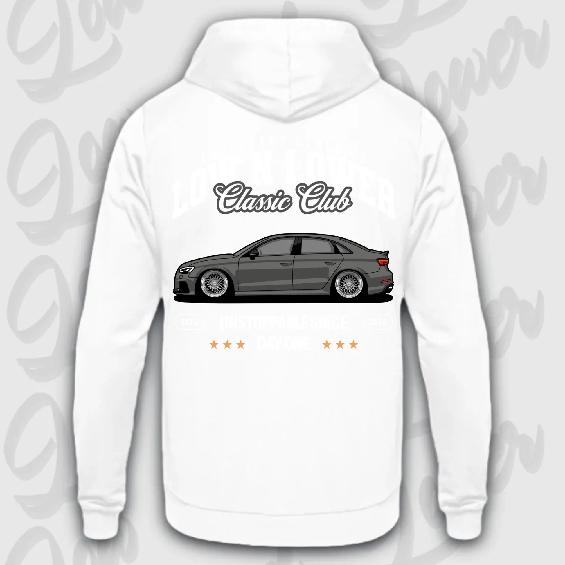 Mockup Stand hoodie teeinblue - Shirt stand 2