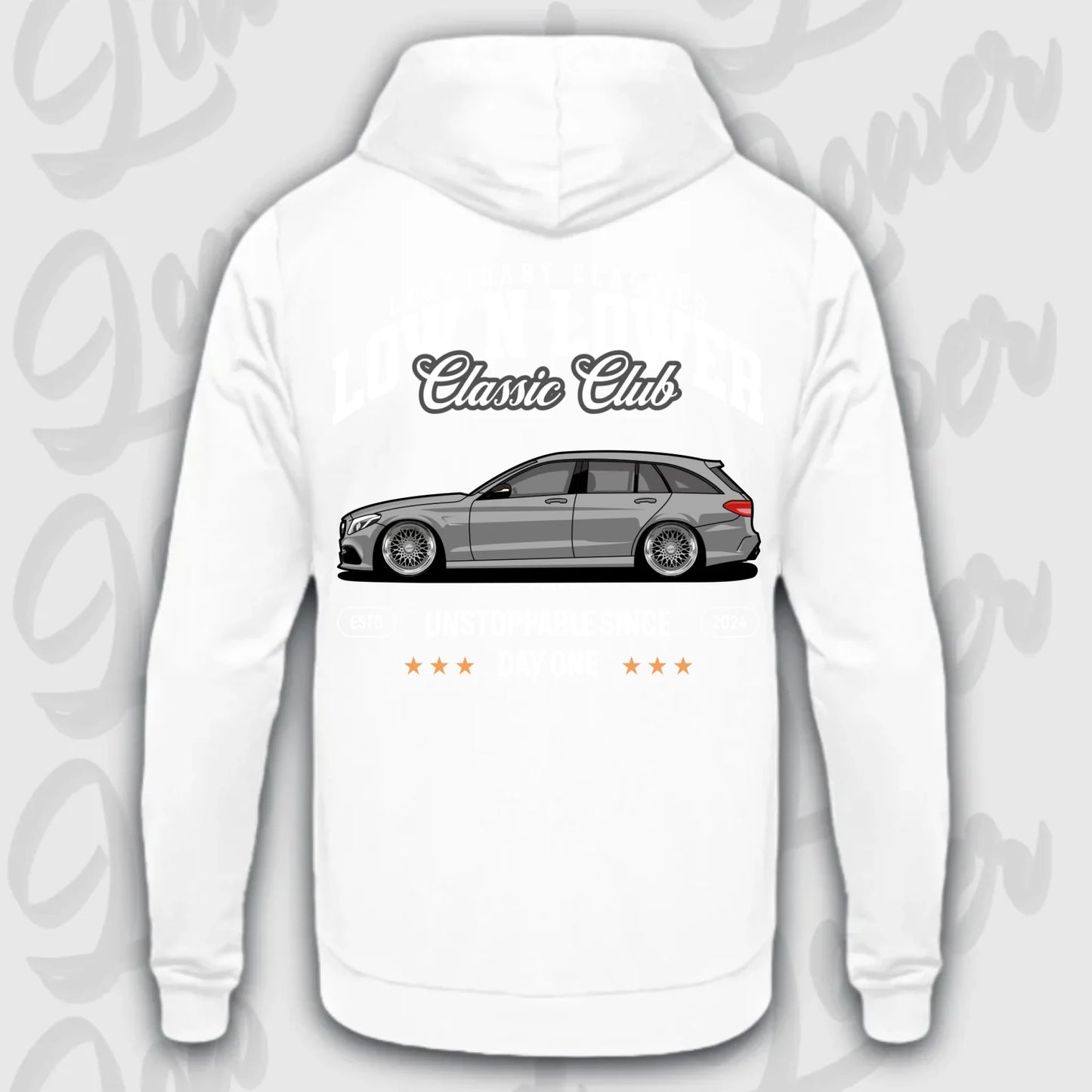 Mockup Stand hoodie teeinblue - Shirt stand 2