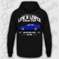 Mockup Stand hoodie teeinblue -      