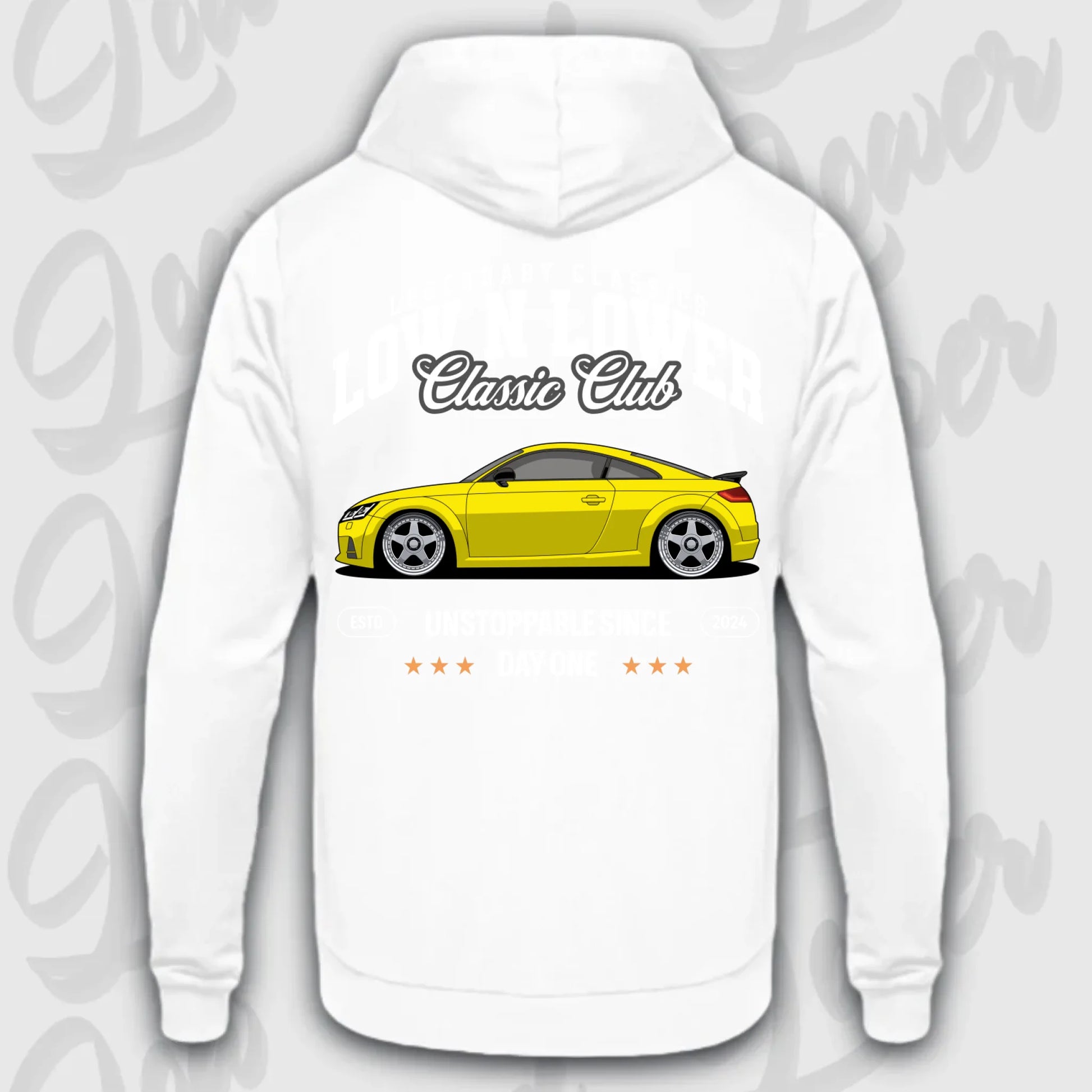 Mockup Stand hoodie teeinblue - Shirt stand 2