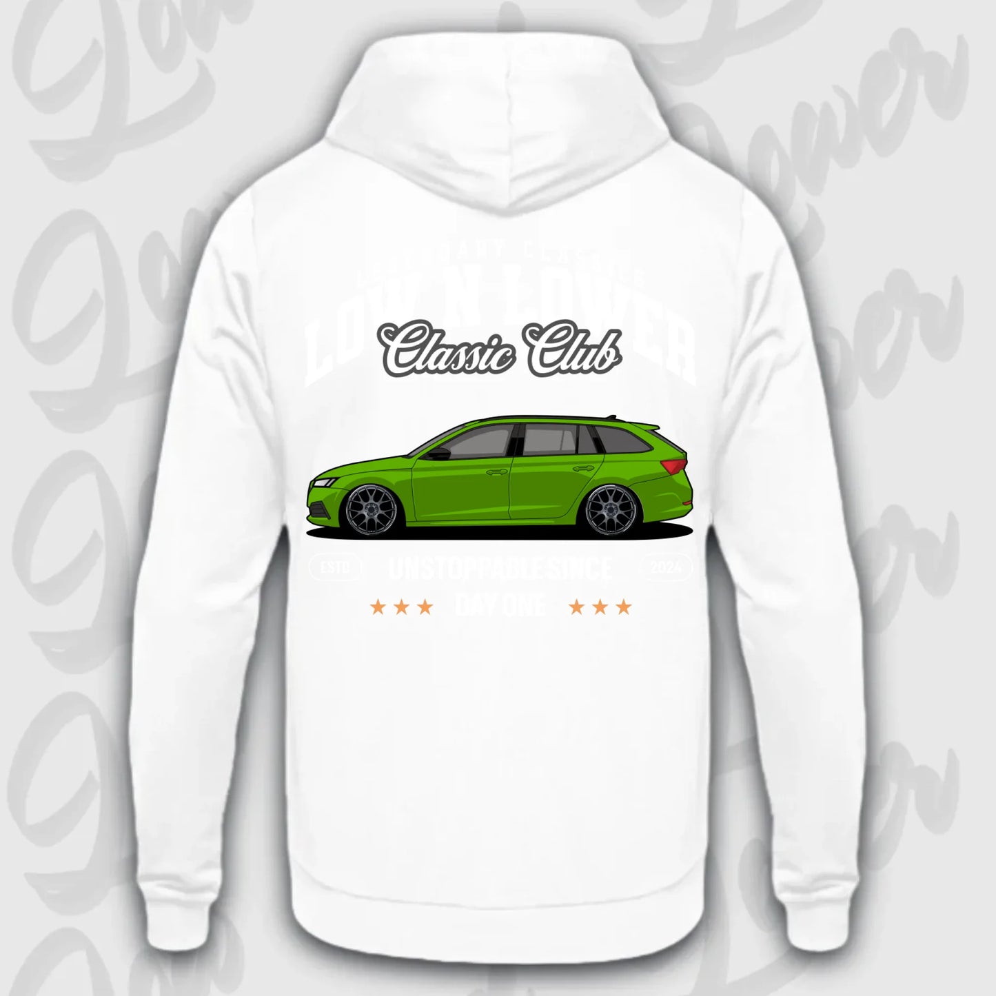 Mockup Stand hoodie teeinblue - Shirt stand 2