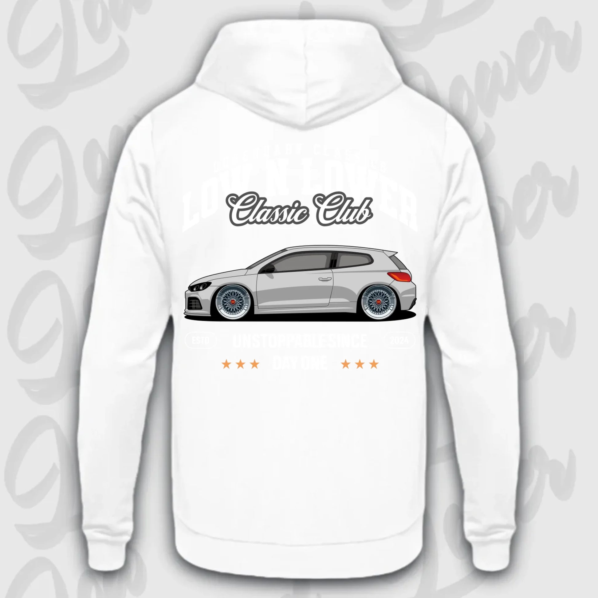 Mockup Stand hoodie teeinblue - Shirt stand 2