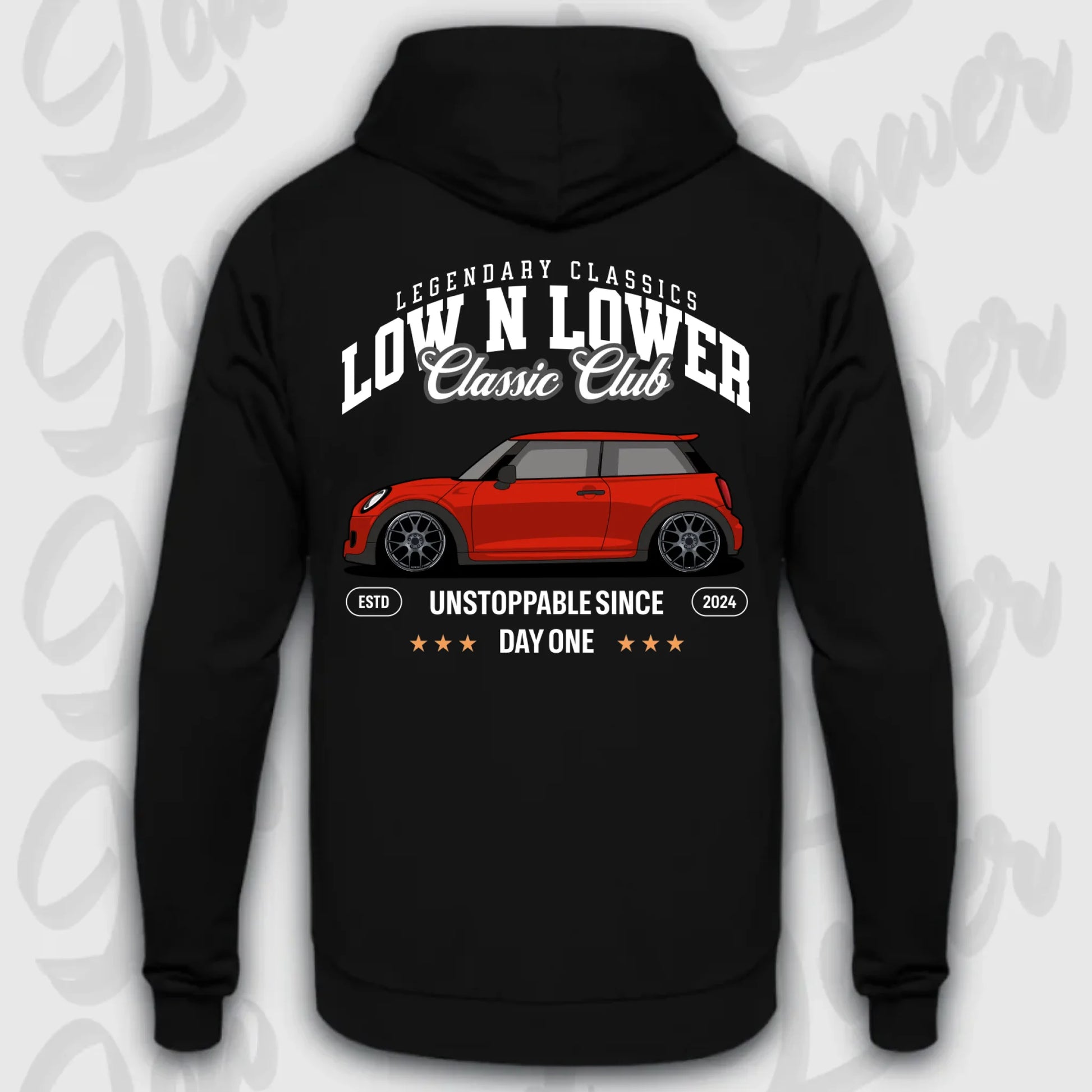 Mockup Stand hoodie teeinblue -      