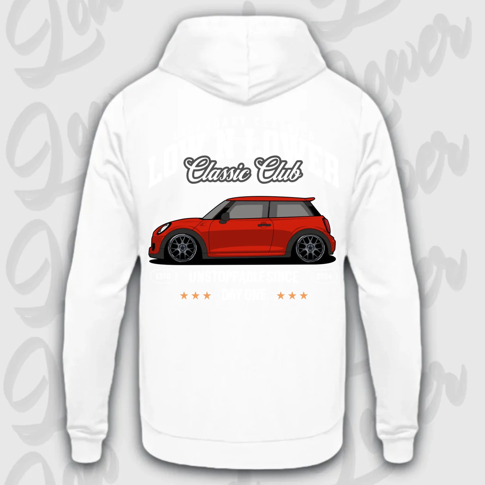 Mockup Stand hoodie teeinblue - Shirt stand 2