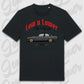 Schwarzes Standard T-Shirt E30 mit personalisiertem Auto-Motiv