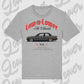 T-Shirt Tuning Cars, Personalisiert grau, VW, BMW, Audi, Mercedes, Autos