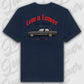 T-Shirt Personalisiert blau, VW, BMW, Mercedes, Audi