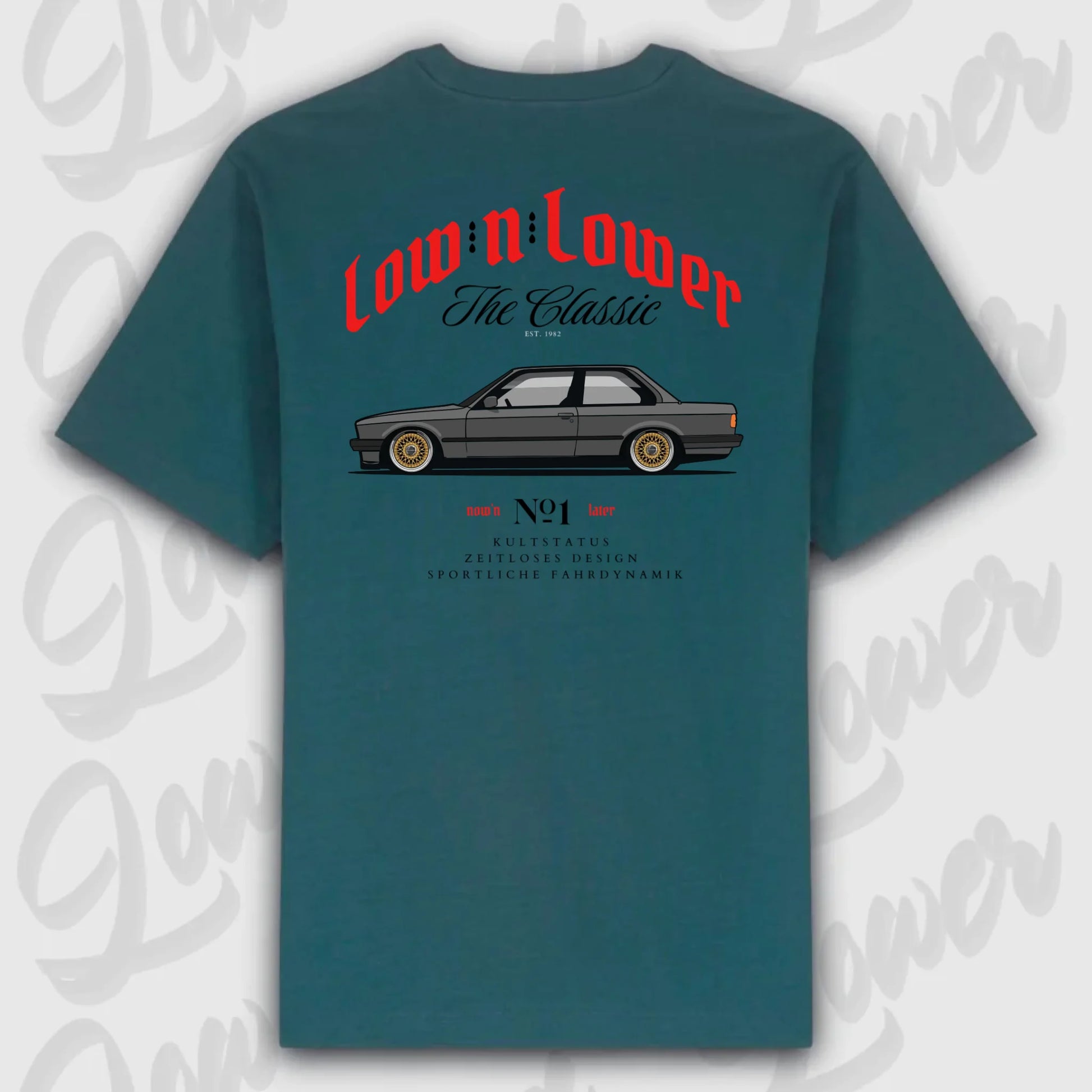T-Shirt Personalisiert grün, VW, BMW, Mercedes, Audi
