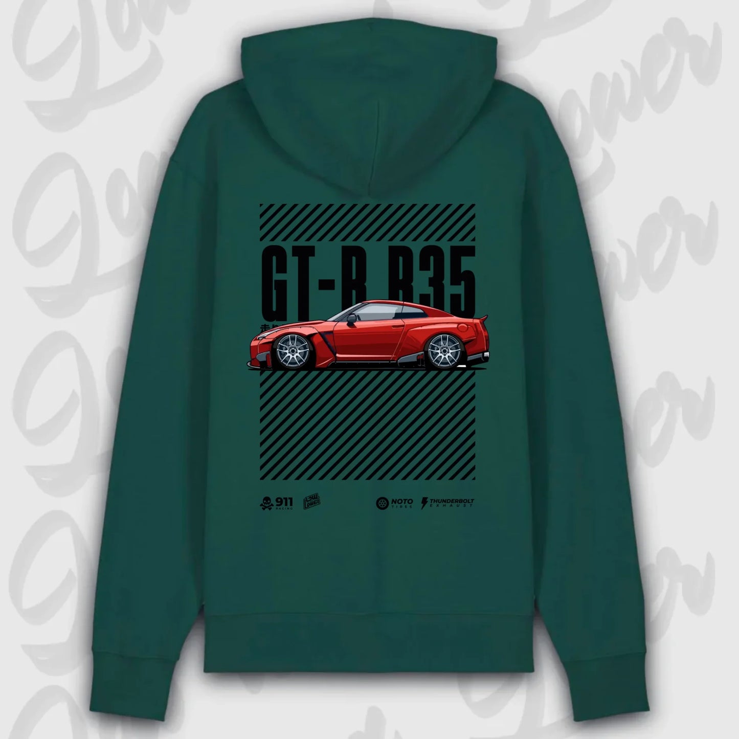 Mockup Premium Hoodie teeinblue - Shirt 4