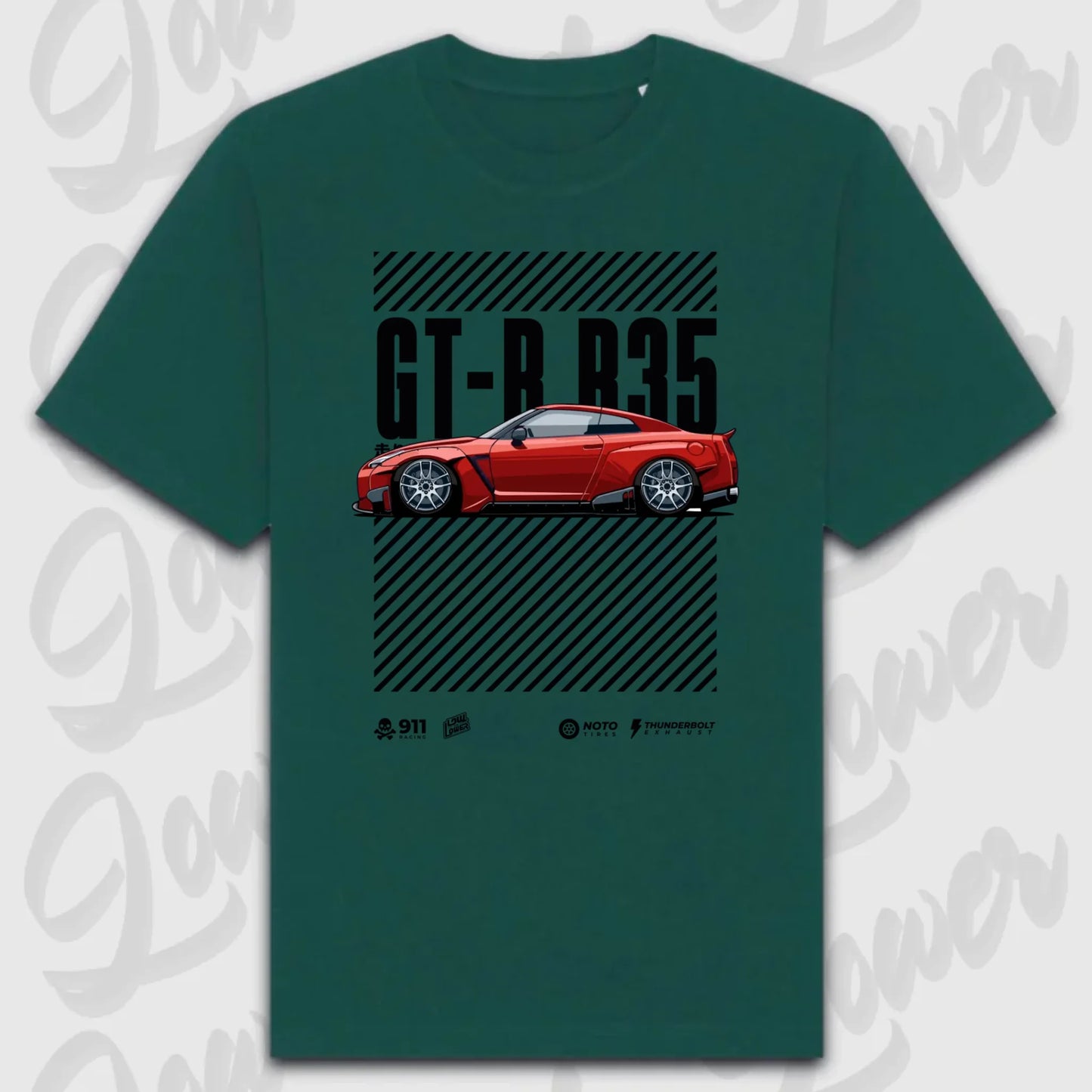 T-Shirt Personalisiert grün, VW, BMW, Mercedes, Audi