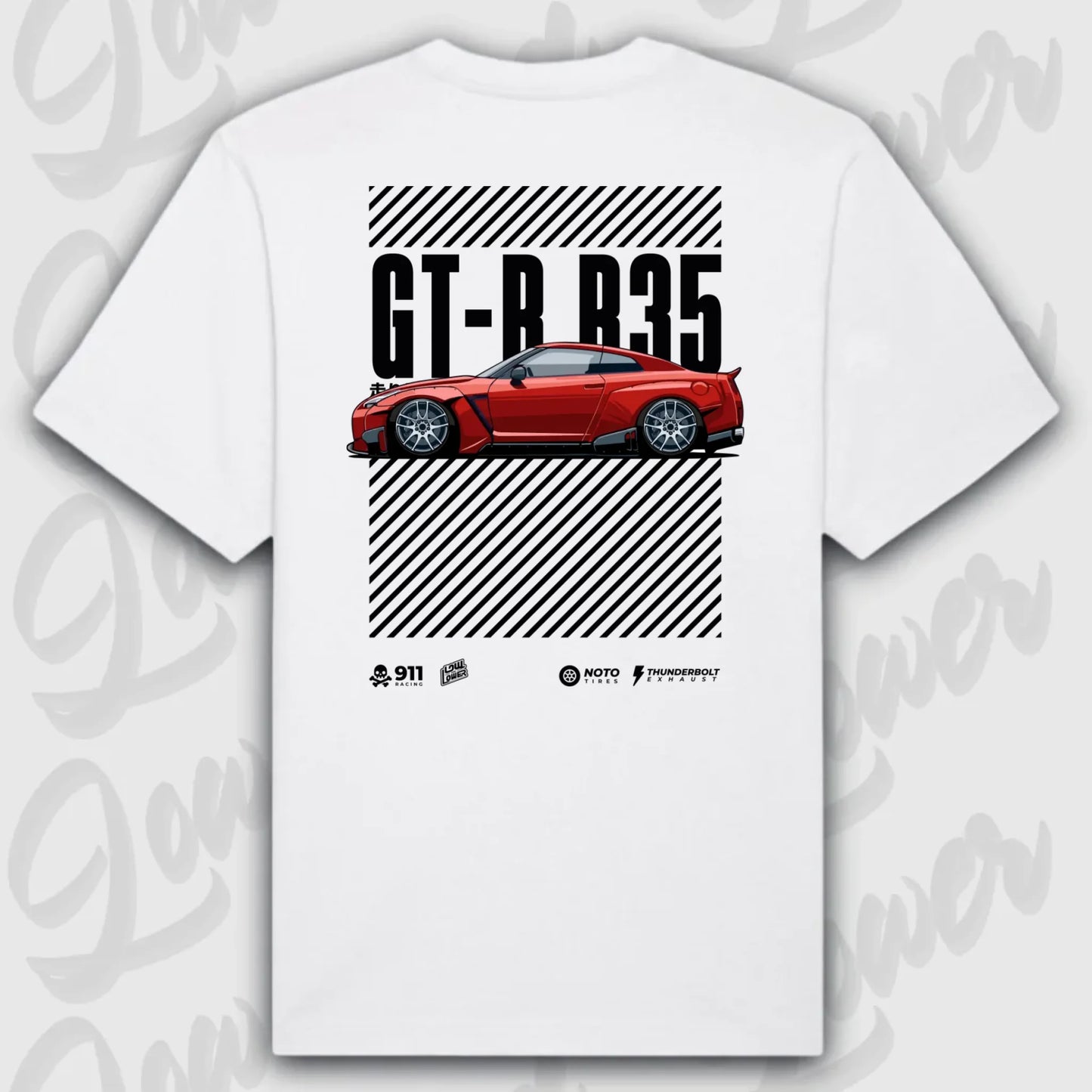 T-Shirt Personalisiert weiß, VW, BMW, Mercedes, Audi