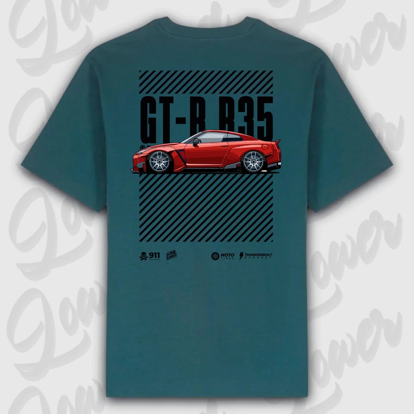 T-Shirt Personalisiert grün, VW, BMW, Mercedes, Audi