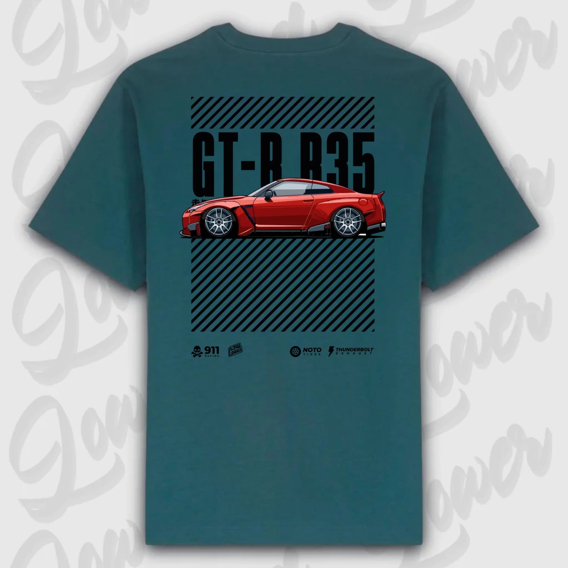 T-Shirt Personalisiert grün, VW, BMW, Mercedes, Audi