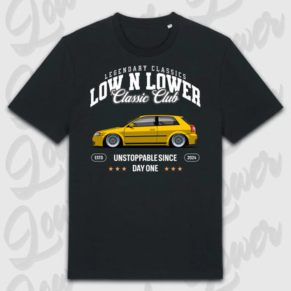 T-Shirt Tuning Cars, Personalisiert Schwarz, VW, BMW, Audi, Mercedes, Autos