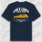 T-Shirt Personalisiert blau, VW, BMW, Mercedes, Audi