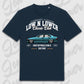 T-Shirt Tuning Cars, Personalisiert Blau, VW, BMW, Audi, Mercedes, Autos