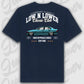 T-Shirt Tuning Cars, Personalisiert Blau Rückseite, VW, B
