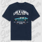T-Shirt Personalisiert blau, VW, BMW, Mercedes, Audi