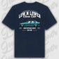 T-Shirt Personalisiert blau, VW, BMW, Mercedes, Audi