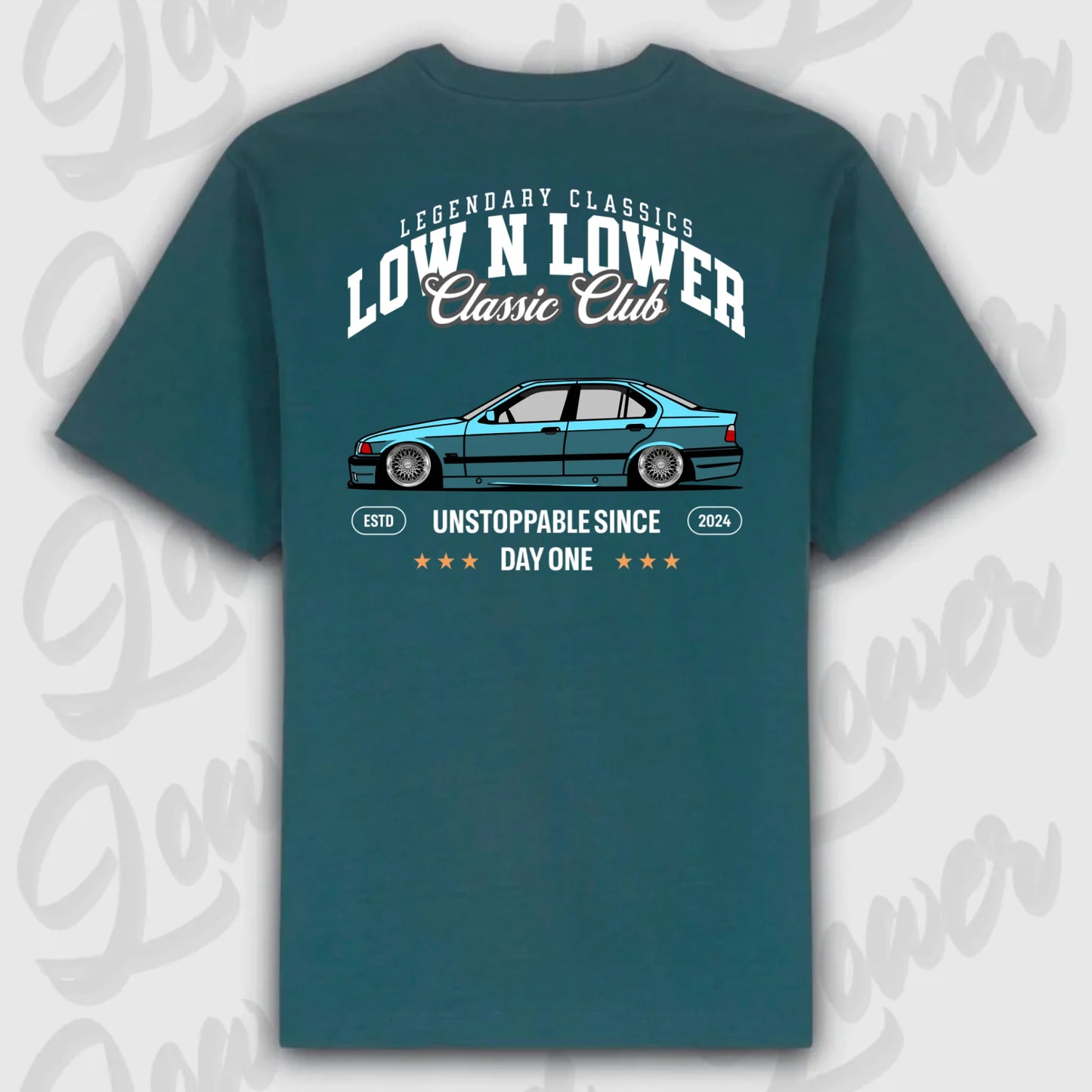 T-Shirt Personalisiert grün, VW, BMW, Mercedes, Audi