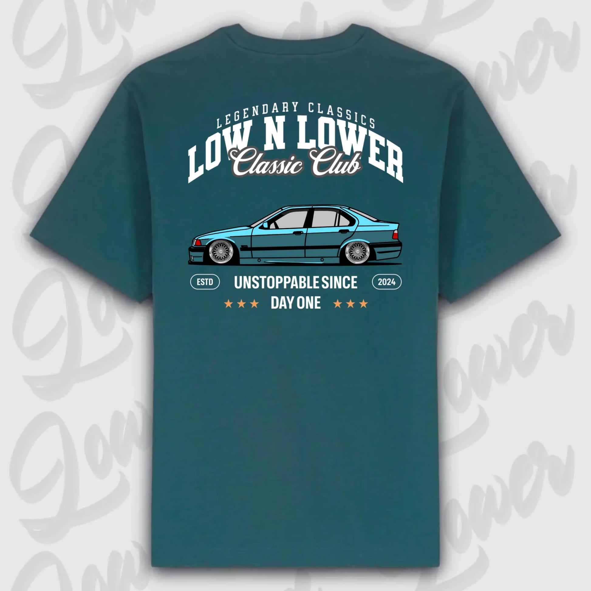 T-Shirt Personalisiert grün, VW, BMW, Mercedes, Audi