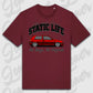 T-Shirt Tuning Cars, Personalisiert Rot, VW, BMW, Audi, Mercedes, Autos