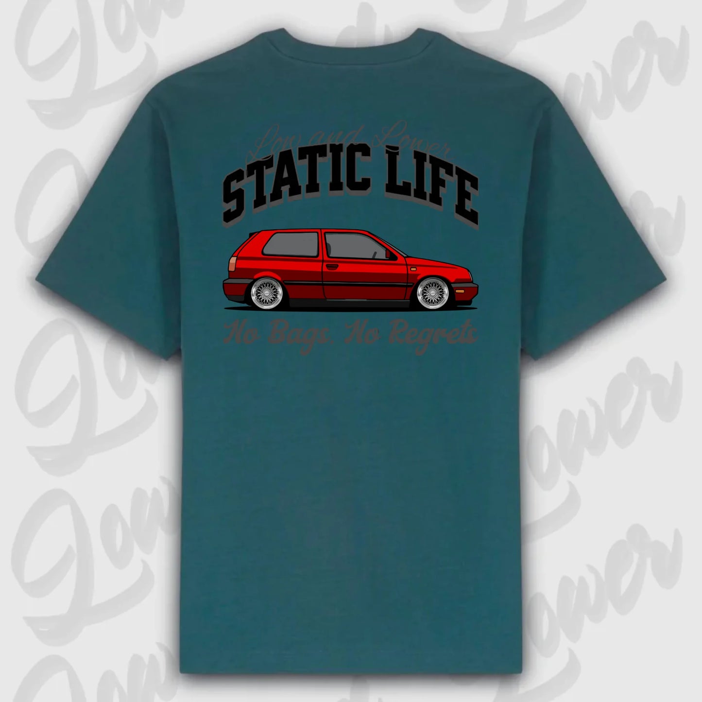 T-Shirt Personalisiert grün, VW, BMW, Mercedes, Audi