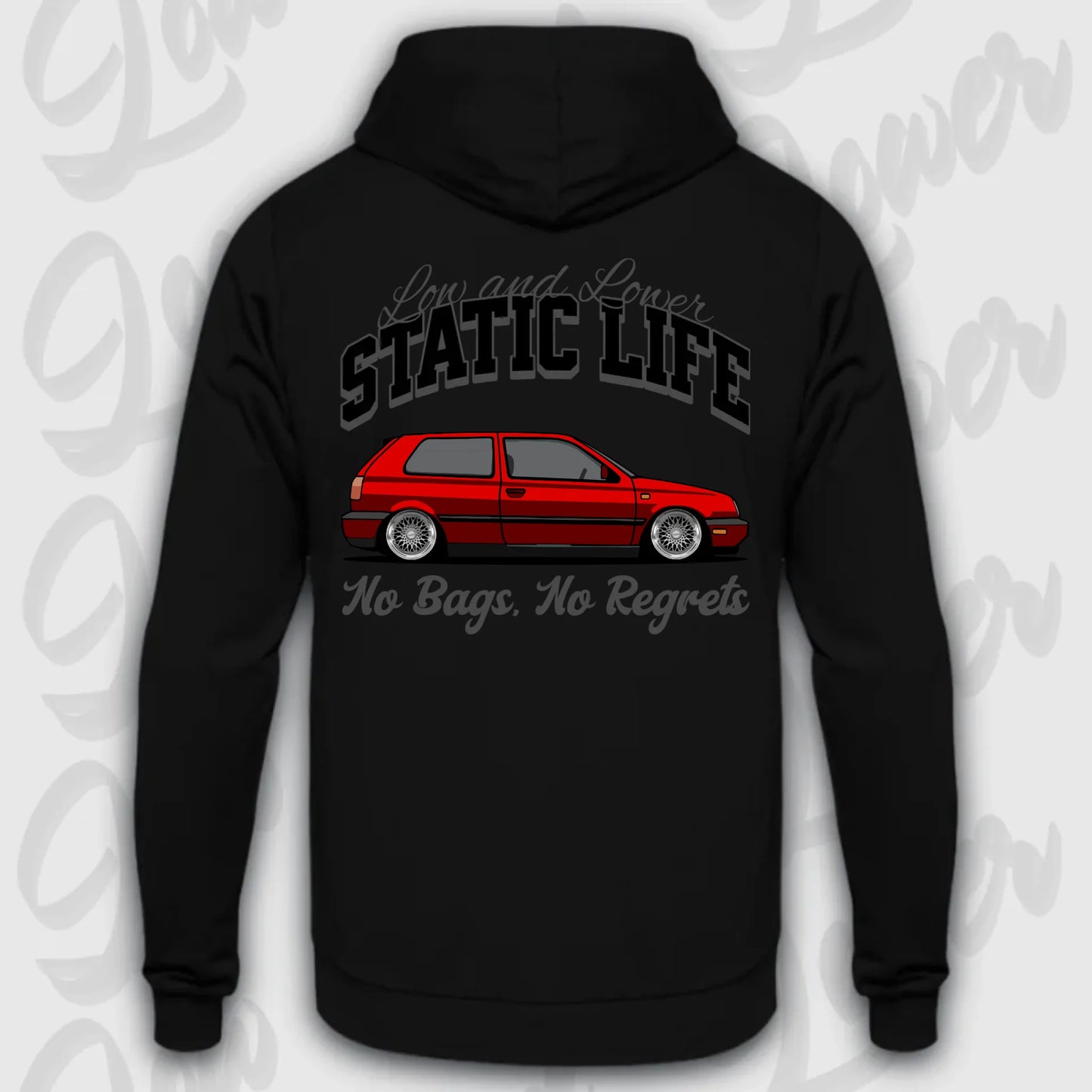 Mockup Stand hoodie teeinblue -      