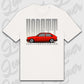 T-Shirt Tuning Cars, Personalisiert Weiß, VW, BMW, Audi, Mercedes, Autos
