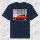 T-Shirt Personalisiert blau, VW, BMW, Mercedes, Audi