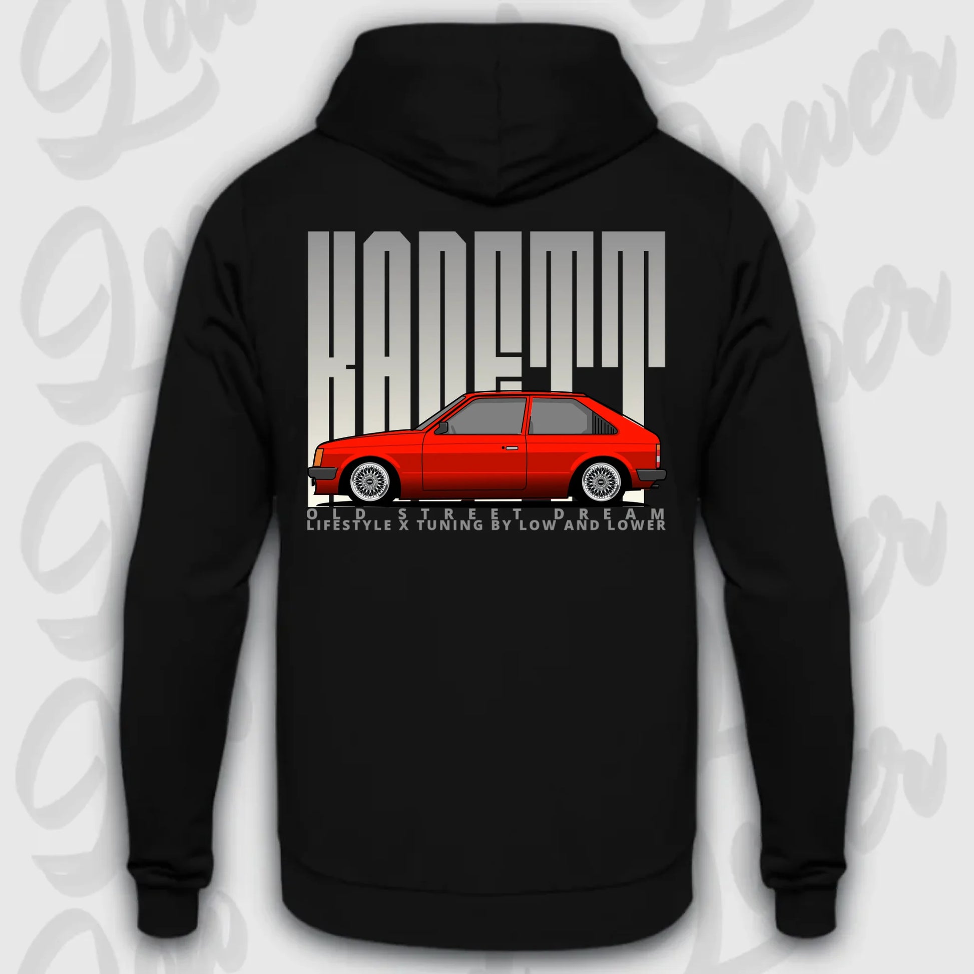 Mockup Stand hoodie teeinblue -      