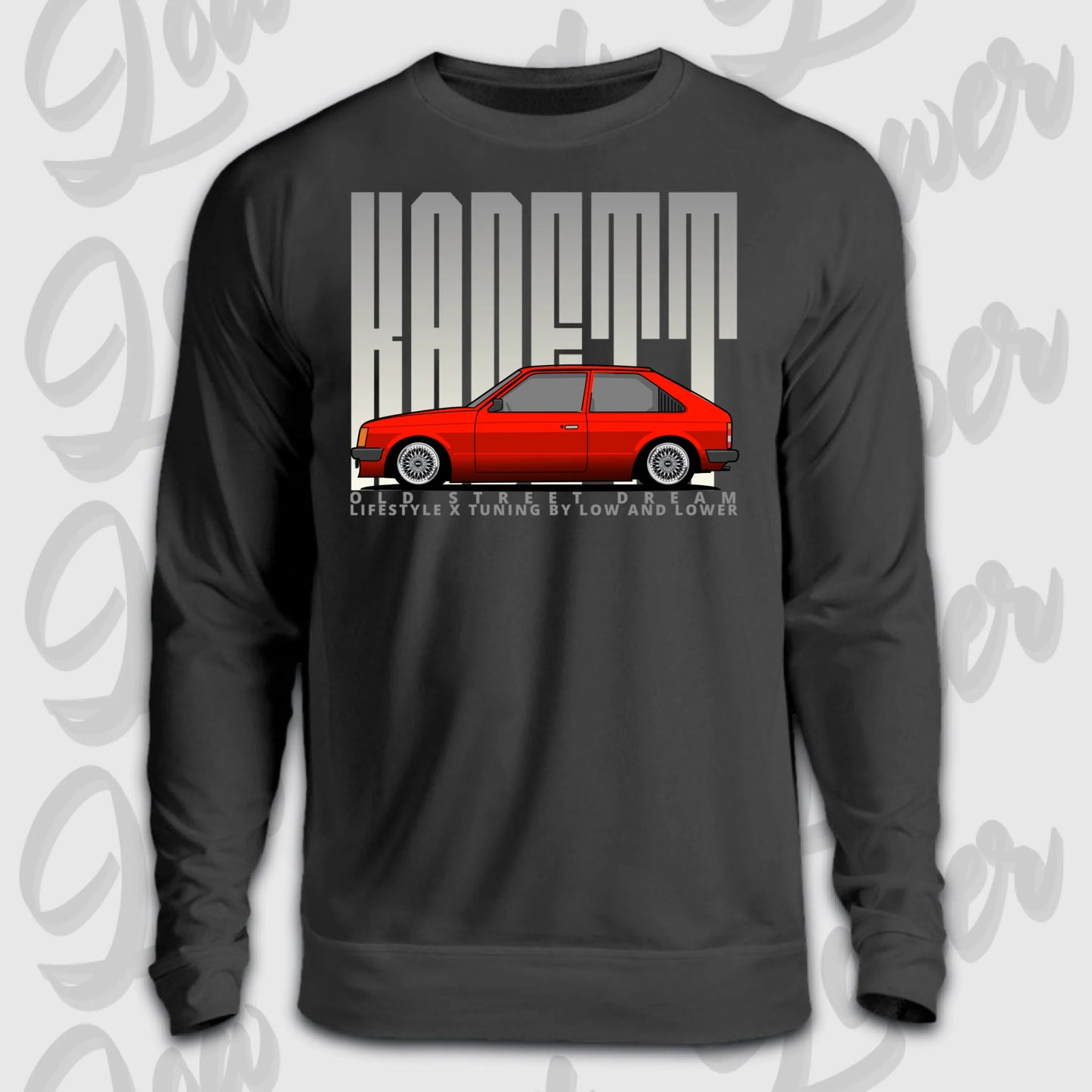 Sweater Front schwarz 