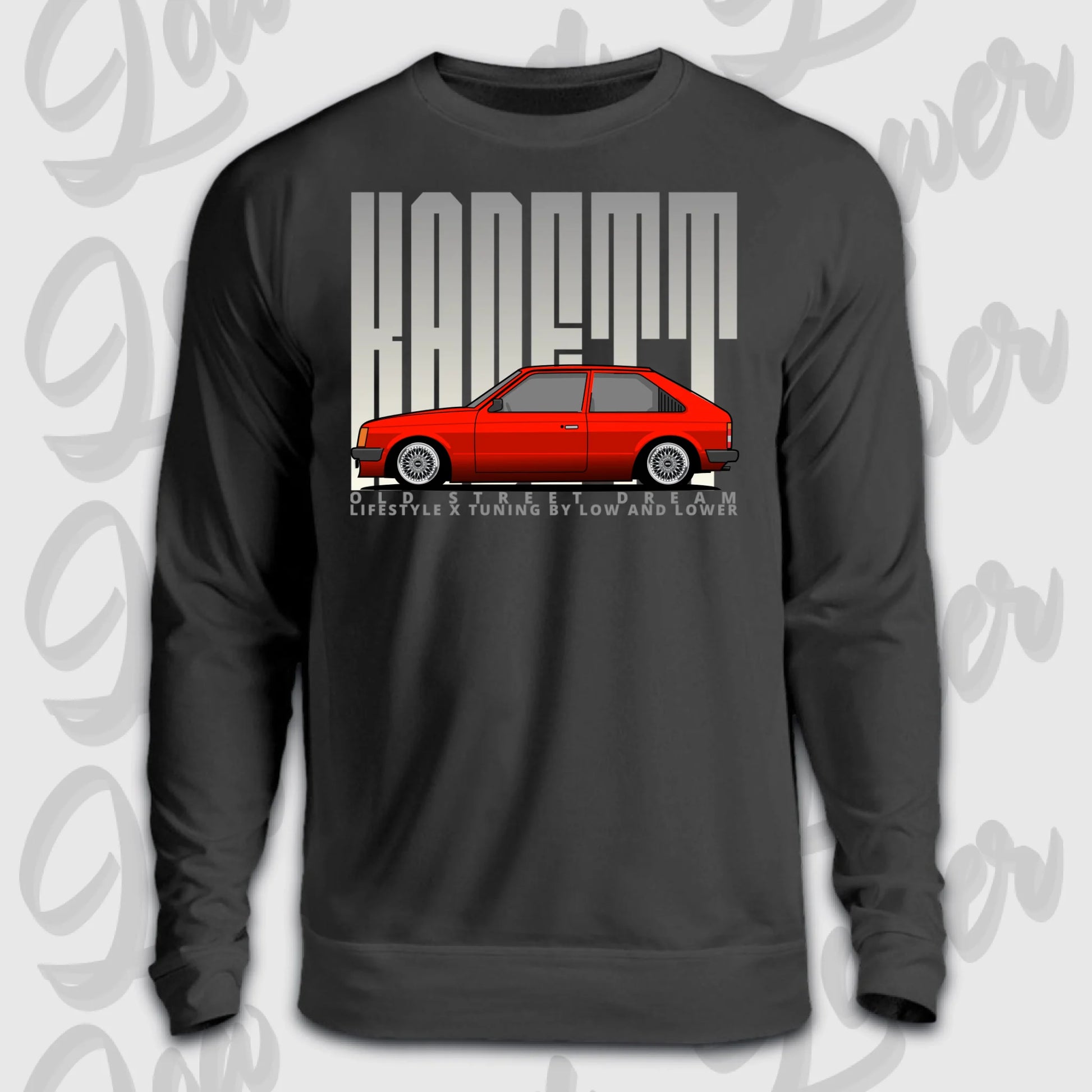 Sweater Front schwarz 