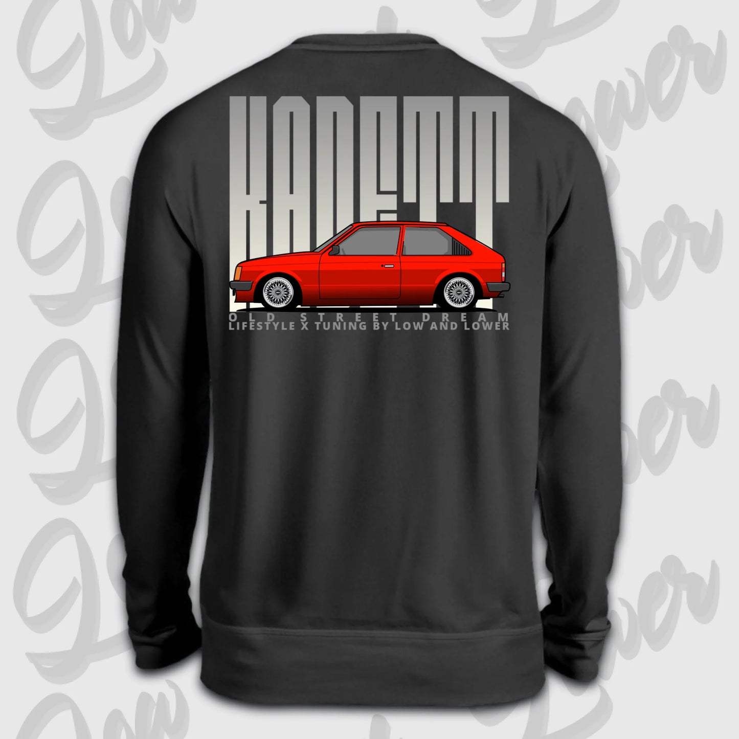 Sweater schwarz back