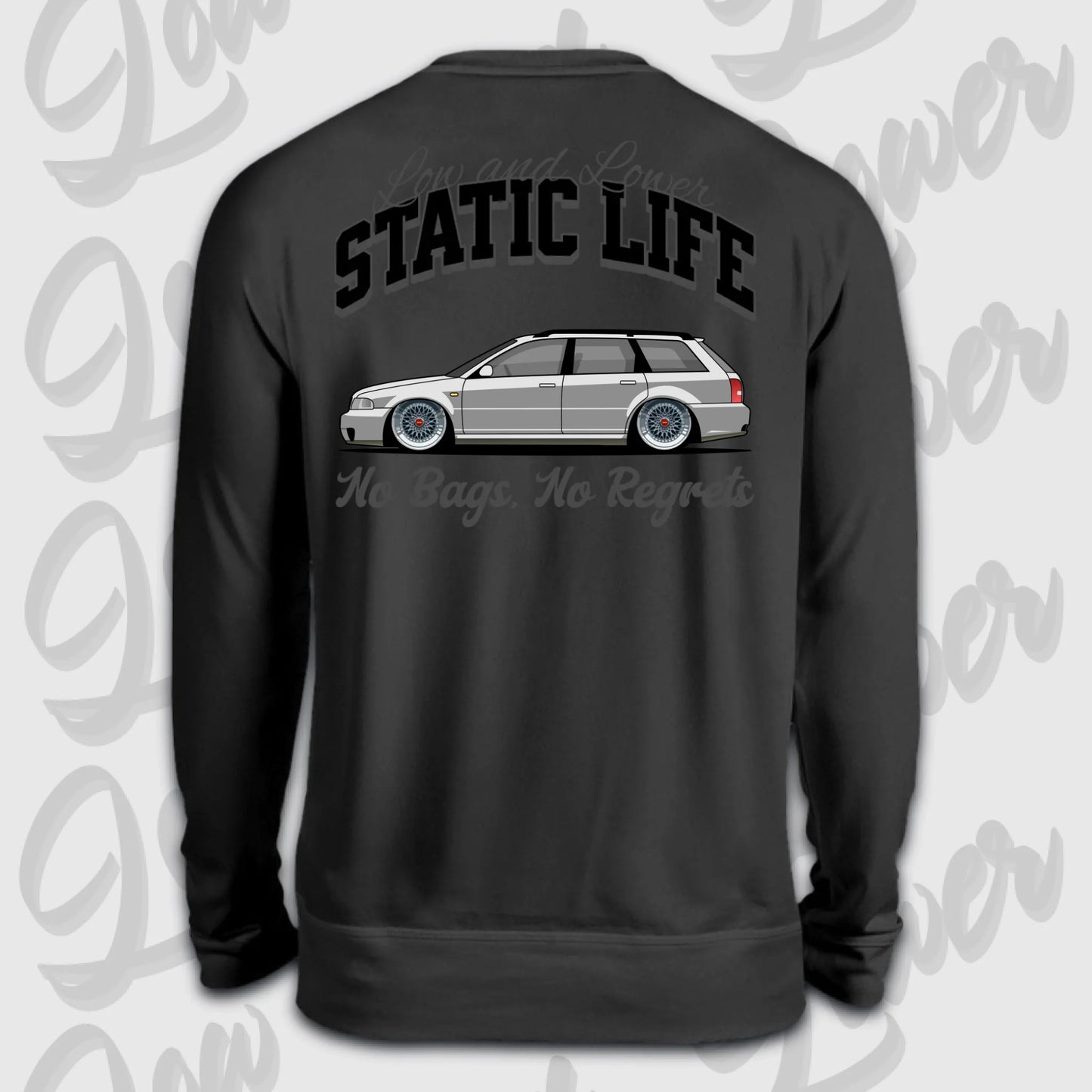 Sweater schwarz back