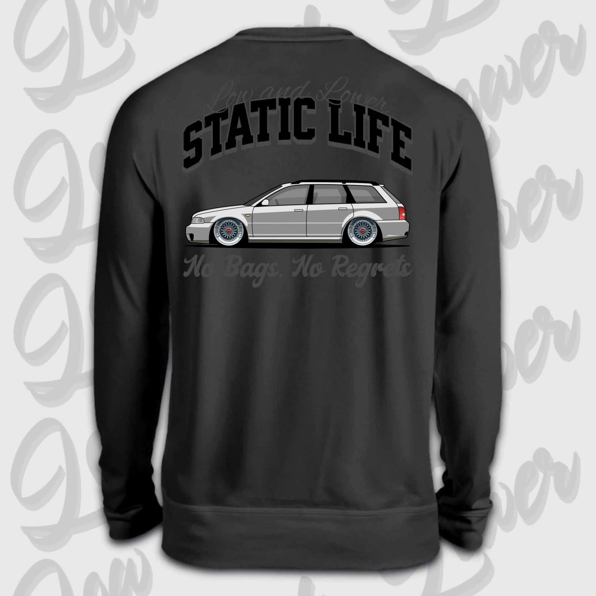 Sweater schwarz back