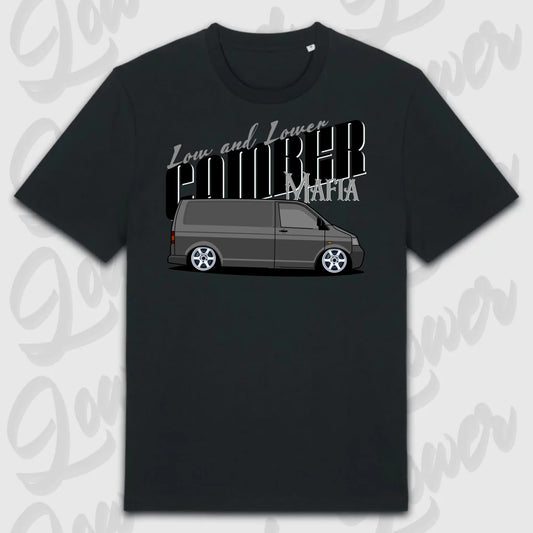 T-Shirt Tuning Cars, Personalisiert Schwarz, VW, BMW, Audi, Mercedes, Autos