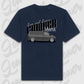 T-Shirt Personalisiert blau, VW, BMW, Mercedes, Audi