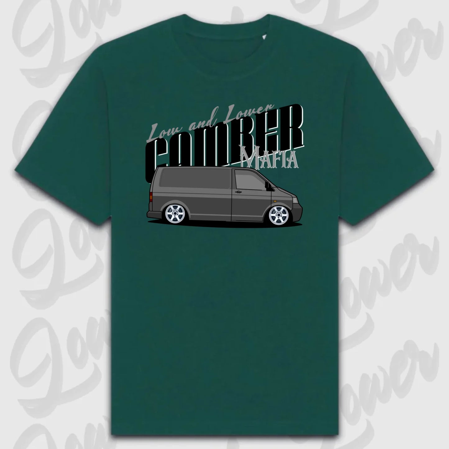 T-Shirt Personalisiert grün, VW, BMW, Mercedes, Audi