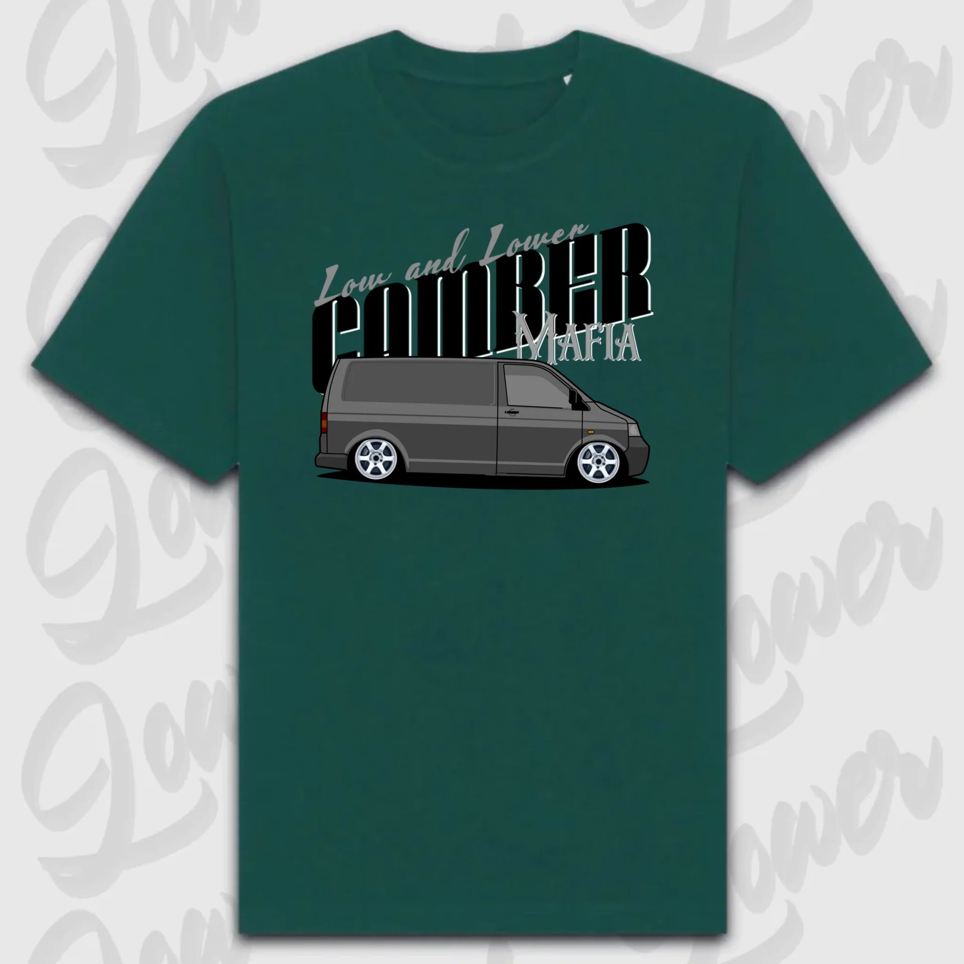 T-Shirt Personalisiert grün, VW, BMW, Mercedes, Audi