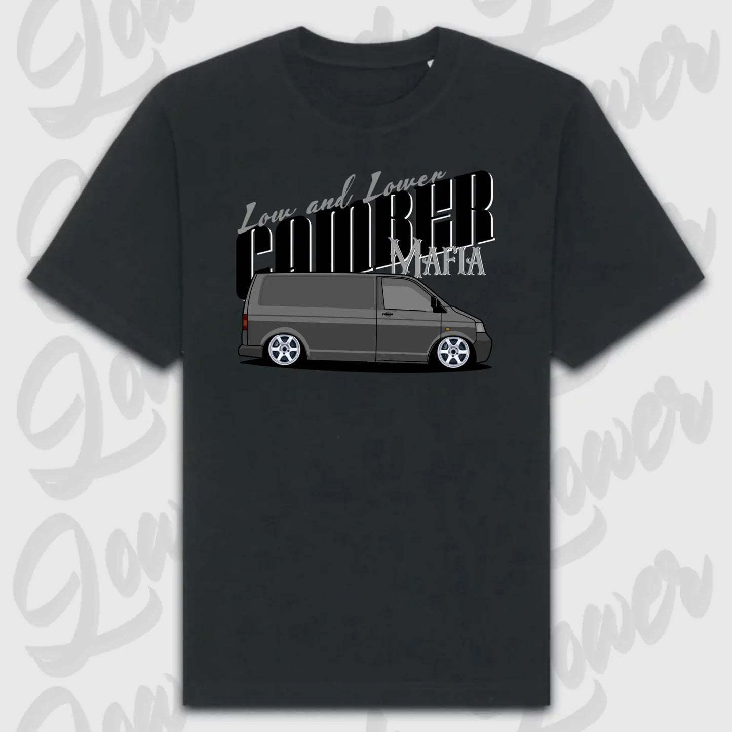 T-Shirt Personalisiert Schwarz, VW, BMW, Mercedes, Audi