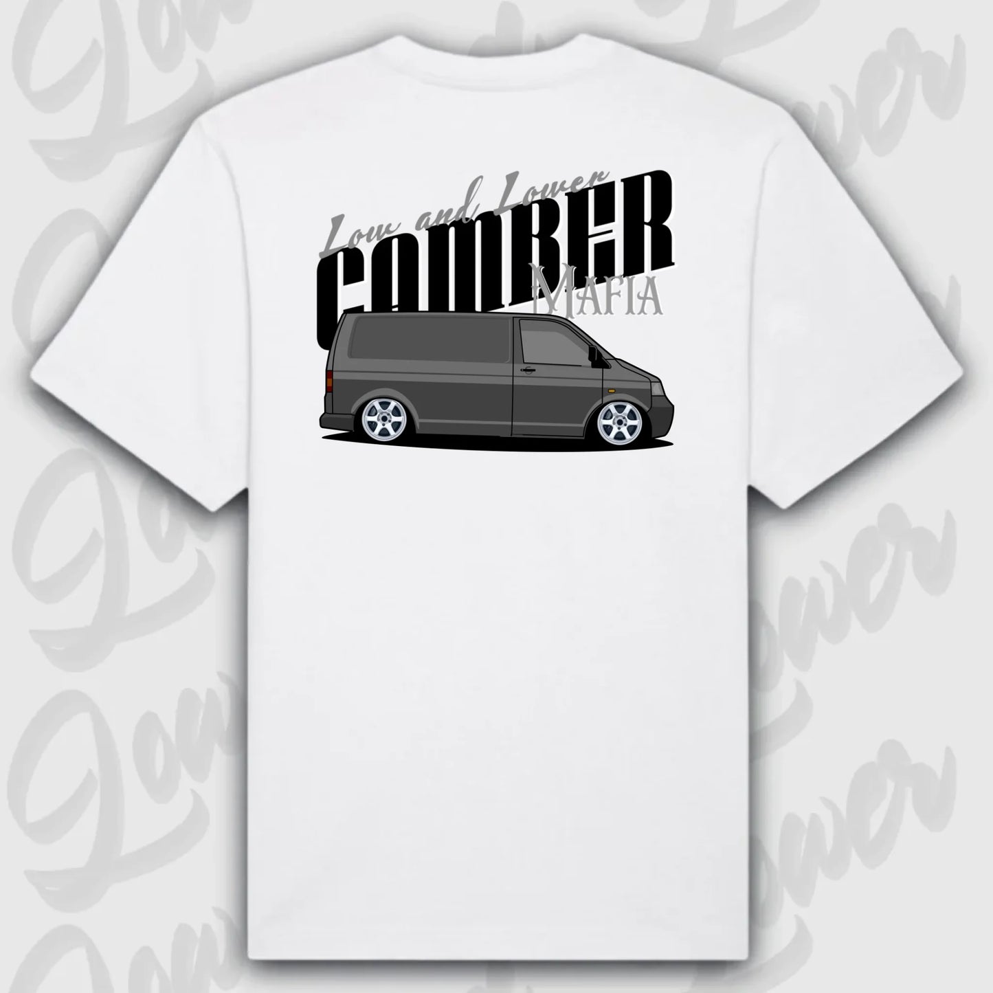 T-Shirt Personalisiert weiß, VW, BMW, Mercedes, Audi