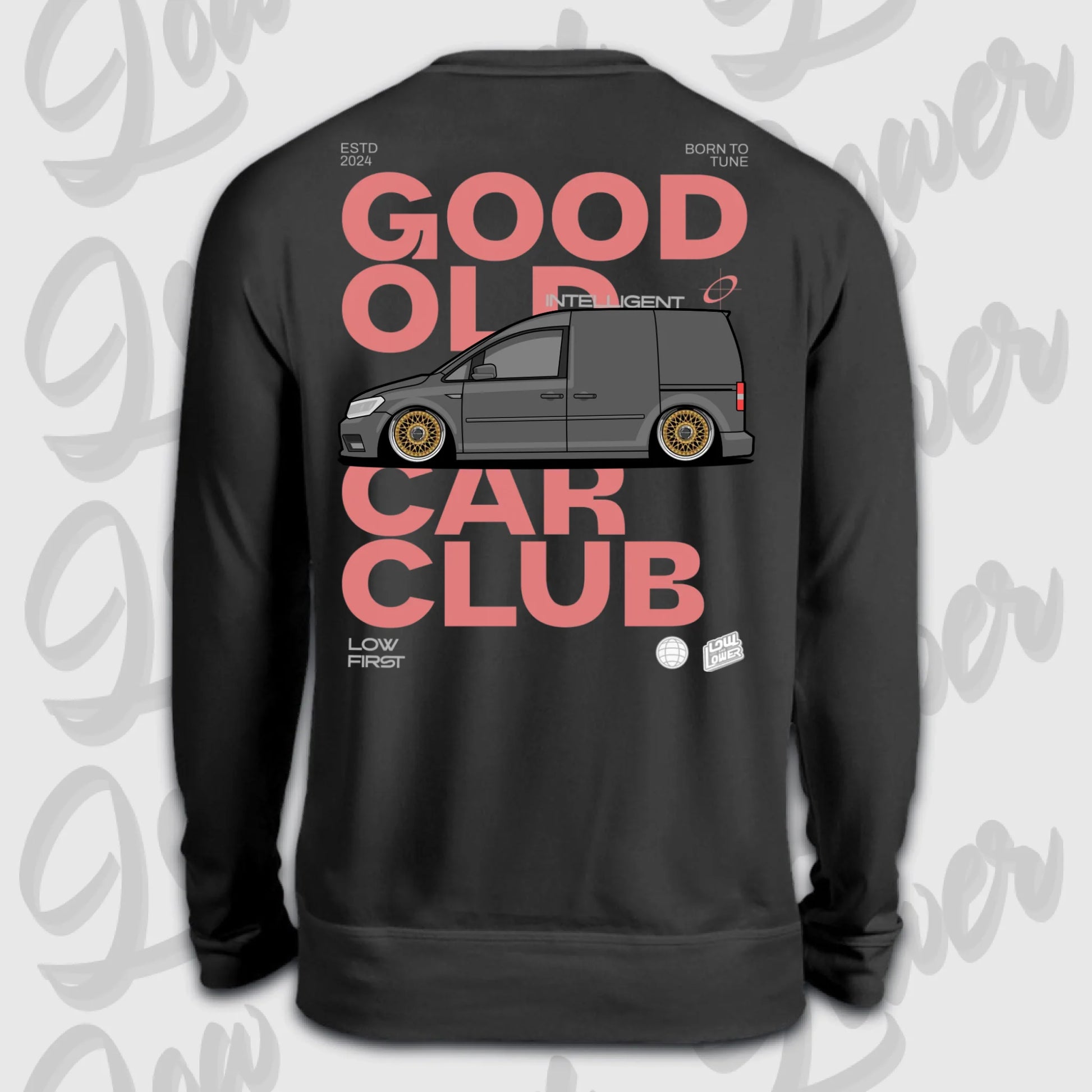 Sweater schwarz back