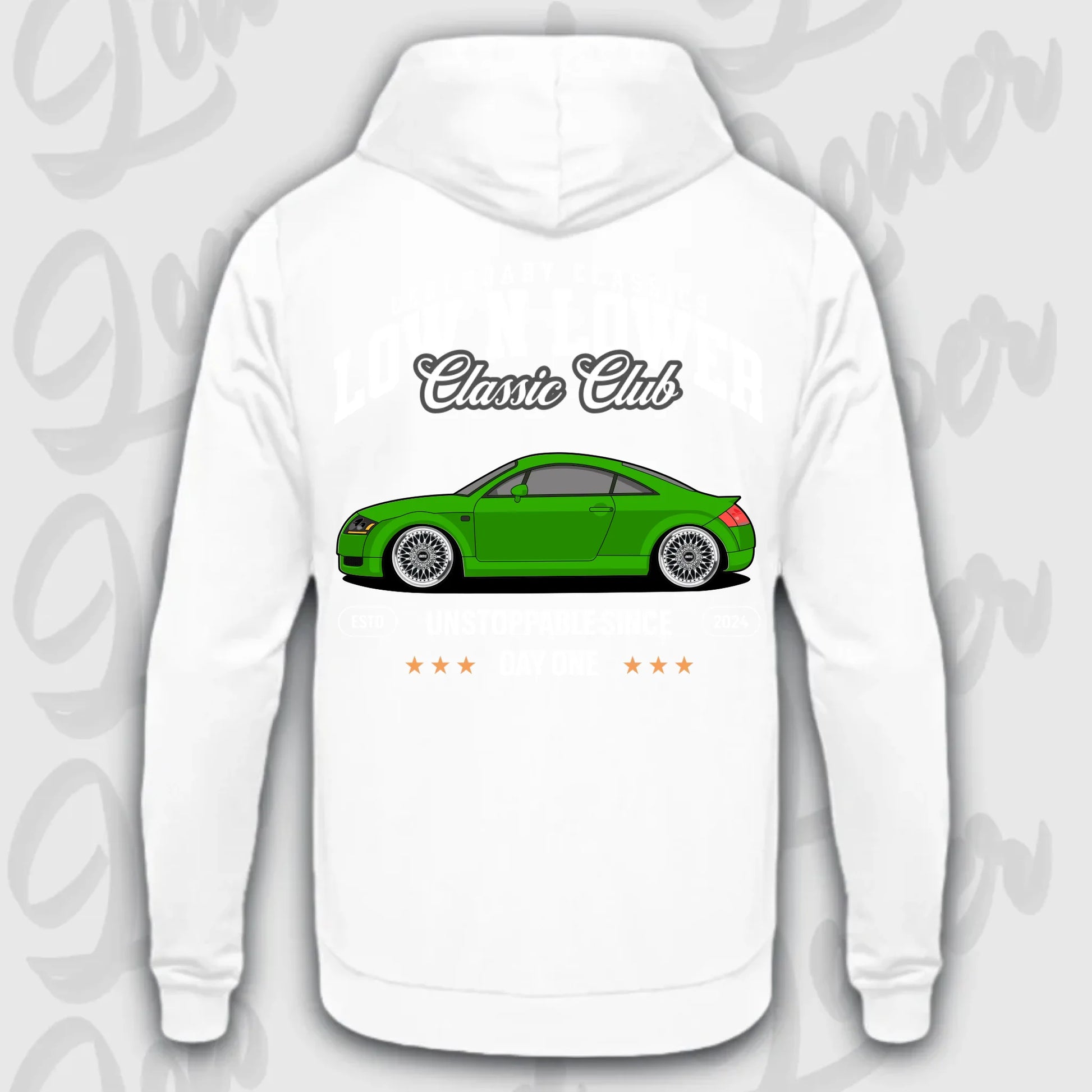 Mockup Stand hoodie teeinblue - Shirt stand 2